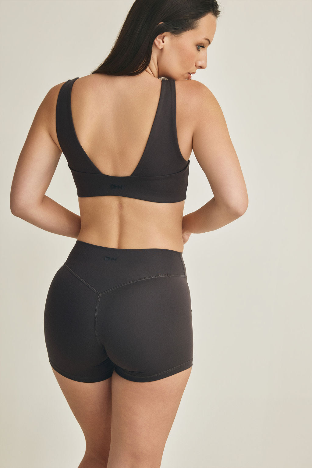 Micro Sports Bra - Charcoal